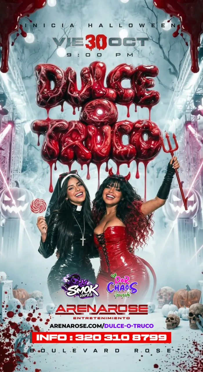 Flyer: Dulce o Truco