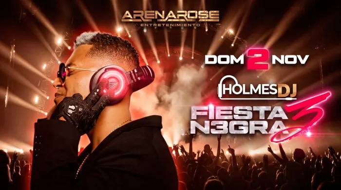 Fiesta Negra 3 en Arena Rose
