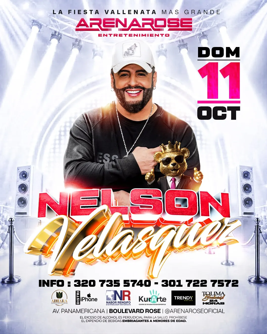 Flyer: Nelson Velásquez