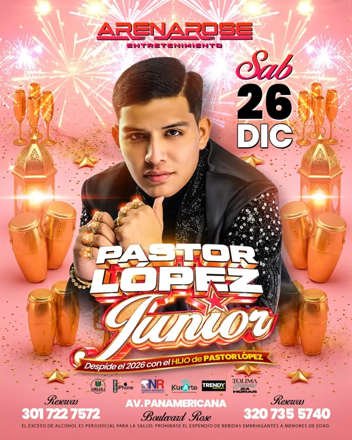 Flyer: Pastor López Junior