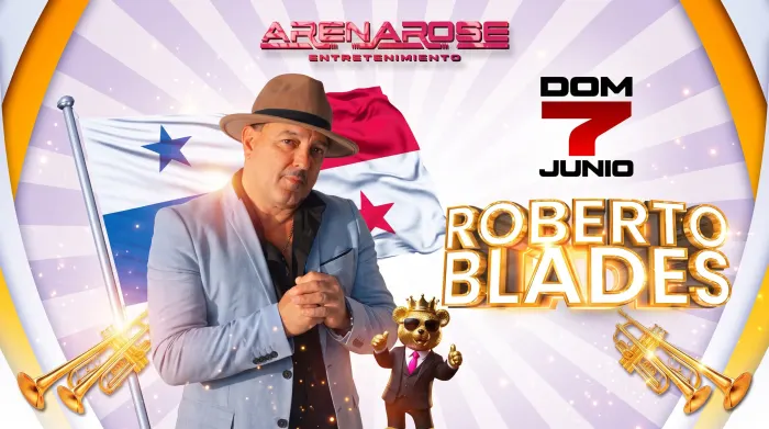 Roberto Blades en Arena Rose